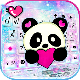 Galaxy Heart Panda Theme — Android app icon