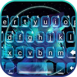 Night Dark Wolf Keyboard Theme — Android app icon