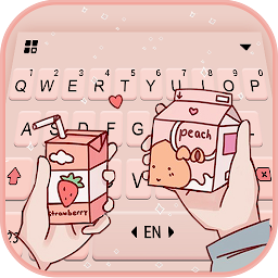 Pink Berry Cheers Keyboard Bac — Android app icon