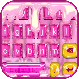 Pink Sweet Jelly Candy Keyboar — Android app icon