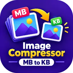 Image Compressor: MB to KB — Android app icon