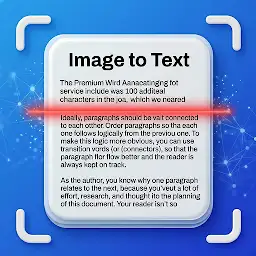 Image To Text — Android app icon