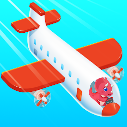 Dinosaur Airport Game for kids — Android game icon