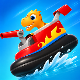 Dinosaur Patrol Boat: for kids — Android game icon