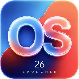 Launcher OS 26: Glass Theme — Android app icon