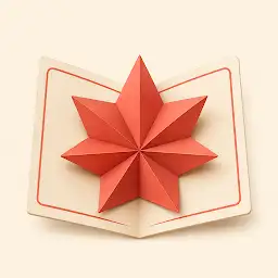 Foldvero: Pop-up Card Maker — Android app icon