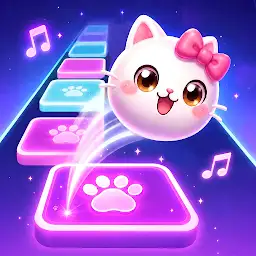 PopCat:Run Music Beats 2 — Android game icon