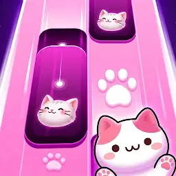 PopCat Tiles: Piano & Music — Android game icon