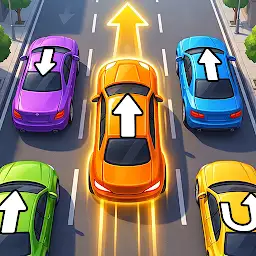 Road Unwind: Car Puzzle — Android game icon