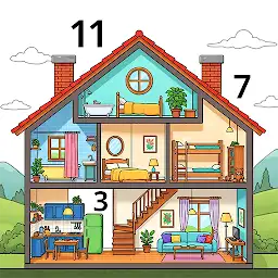 Cottage Color — Android game icon