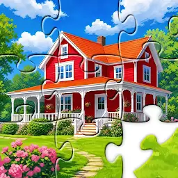 Cottage Jigsaw Puzzles — Android game icon