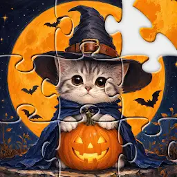 Halloween Jigsaw Puzzle Game — Android game icon
