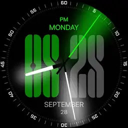 Neon Watchface — Android app icon