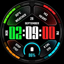 Neonix.Watchface — Android app icon