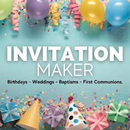 Invitation Maker－Card Creator — Android app icon