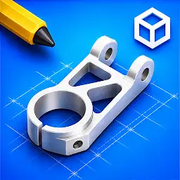 CAD Studio - 3D Print & CNC — Android app icon