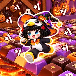Keyboard Tower: ASMR Climb — Android game icon