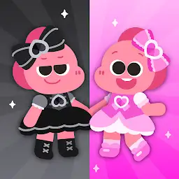 Cocobi Pink Black Hero - magic — Android game icon