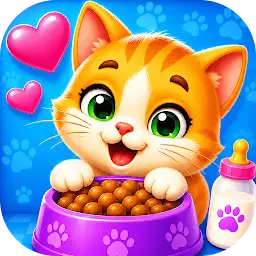 Kitty Cat Daycare Salon Games — Android game icon