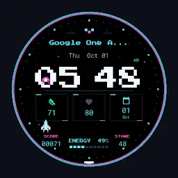 Retro Blitz - Watch Face — Android app icon
