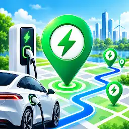 EV Charging Map: Find Stations — Android app icon