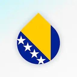 Drops: Learn Bosnian Language — Android app icon