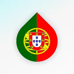 Drops: Learn Portuguese — Android app icon