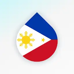 Drops: Learn Tagalog — Android app icon