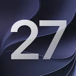 Launcher OS 27 : Liquid Glass — Android app icon