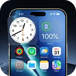 Phone OS: Liquid Glass — Android app icon