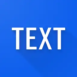 Simple text widget — Android app icon