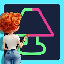 Draw 1Line Puzzle Game — Android game icon