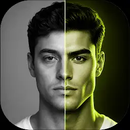 FaceScore-AI Looksmaxing & Mog — Android app icon