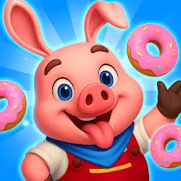 Match Piggy 3D — Android game icon