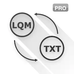 LQM To Text Converter Pro — Android app icon
