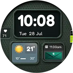 Big Time Weather watch face — Android app icon