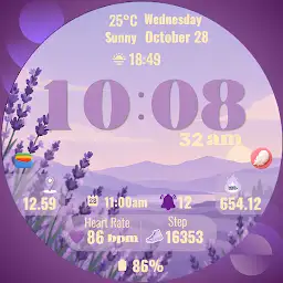LUX Flora: Wear OS Watch Face — Android app icon