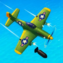 Bomber Ace: WW2 war plane game — Android game icon