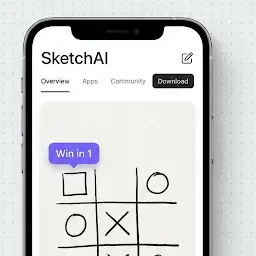 SketchAI — Android app icon
