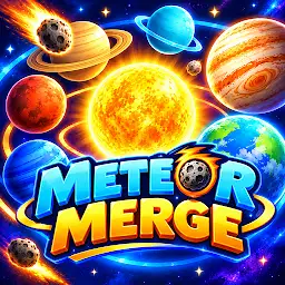 Meteor Merge: Orbit Puzzle — Android game icon