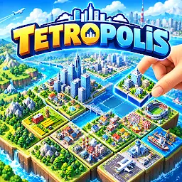 Tetropolis City Builder Puzzle — Android game icon