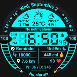 MAX DIGI LCD Info — Android app icon