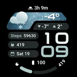 MDS14 Weather Watch Face — Android app icon