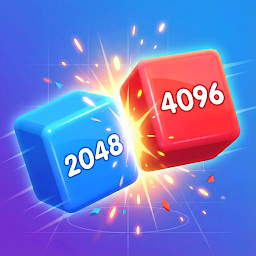 Merge Cube 2048 Physics Puzzle — Android game icon