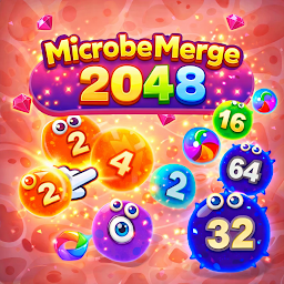 MicrobeMerge2048 — Android game icon