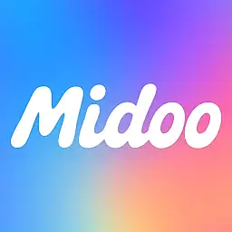 Midoo: Learn English & Spanish — Android app icon