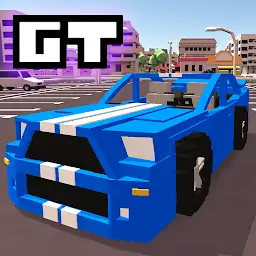 Blocky Car Racer - racing game — Android game icon