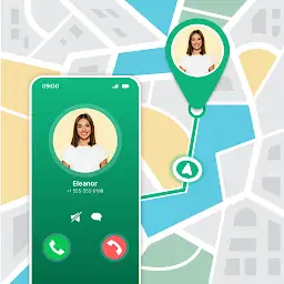 Phone Number Location — Android app icon