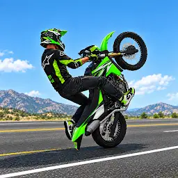 Superhero Bike Mega Ramp Stunt — Android game icon