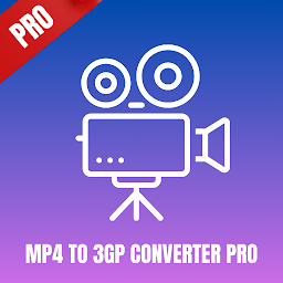 Mp4 to 3GP Converter Pro — Android app icon